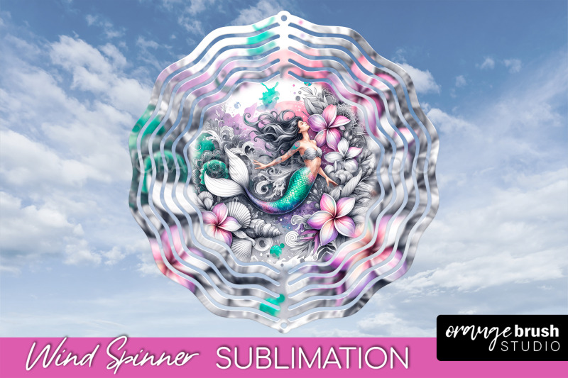 watercolor-mermaid-wind-spinner-summer-spinner-sublimation