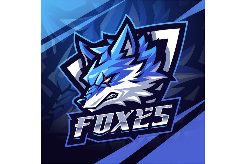 fox-head-esport-mascot-logo-design