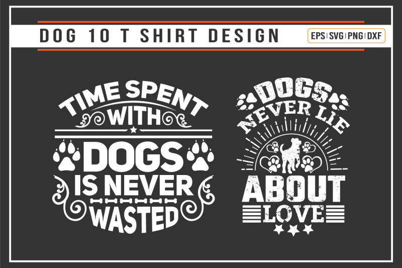 dog-typographic-t-shirt-design-bundle