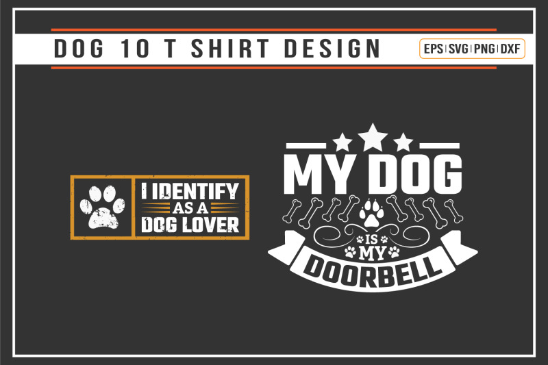 dog-typographic-t-shirt-design-bundle