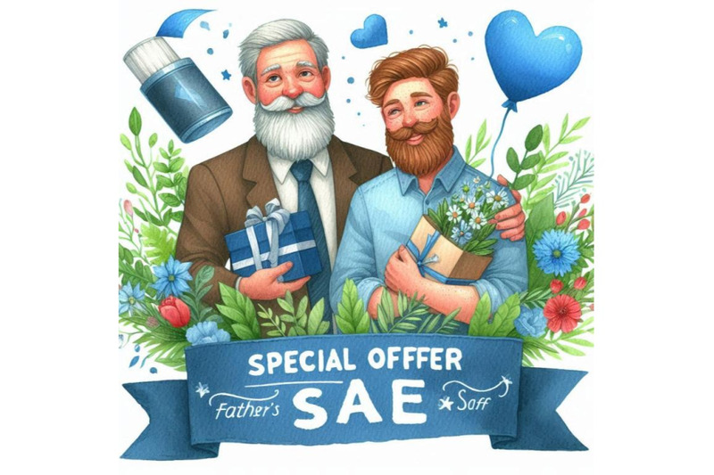 special-offer-father-s-day-sale-blue