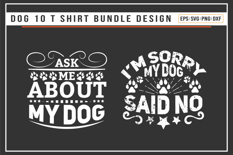 dog-10-quotes-t-shirt-bundle