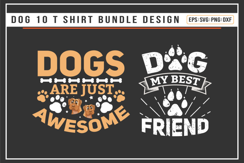 dog-10-quotes-t-shirt-bundle