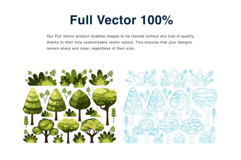 trees-and-bushes-elements-vector-illustration