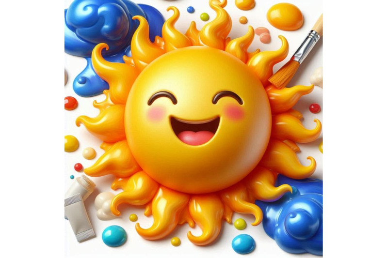 01-3d-realistic-happy-smiling-cute-sun