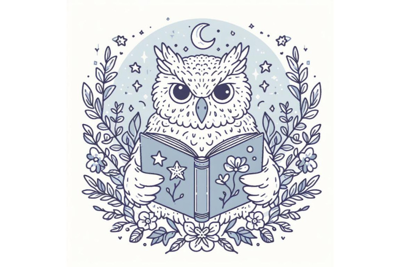 wise-owl-reading-book