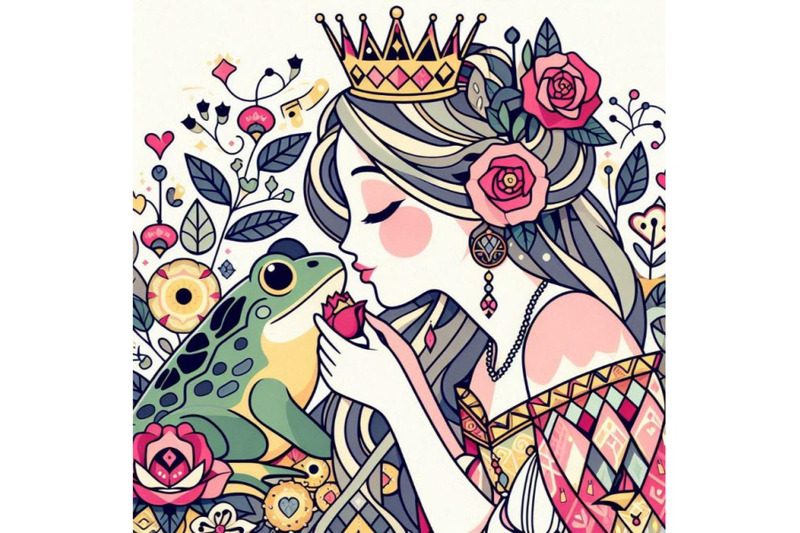 fairytale-princess-kissing-a-frog