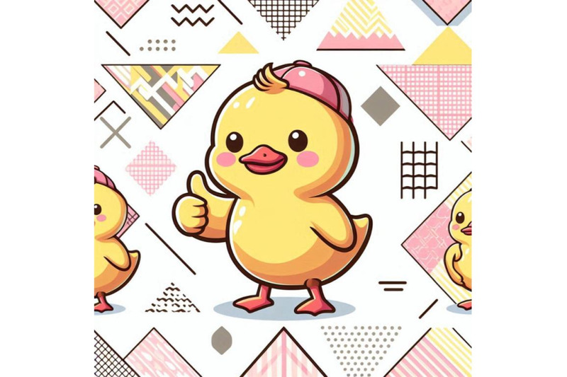 cute-baby-duck-cartoon-thumb-up