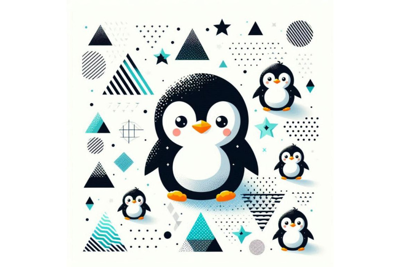 a-cute-cartoon-penguin