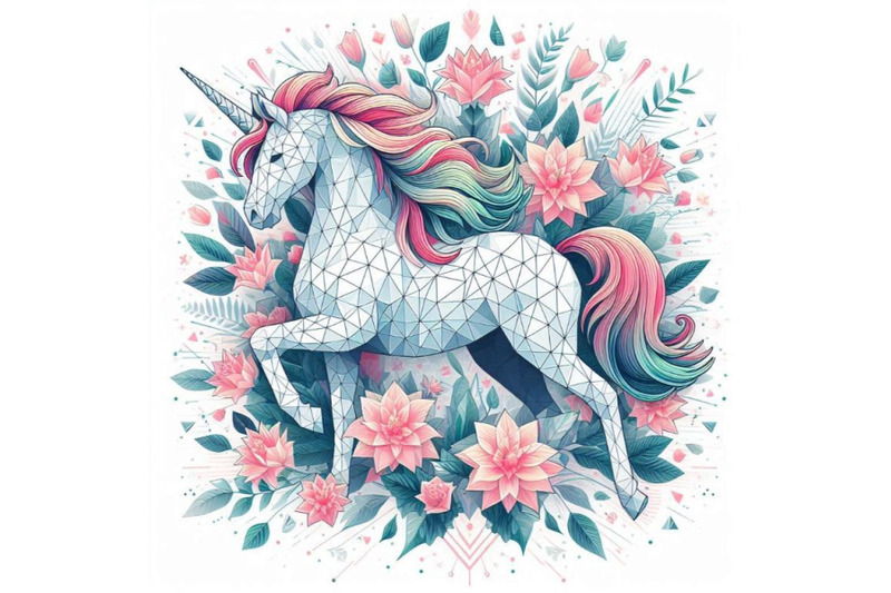 unicorn-with-flowers