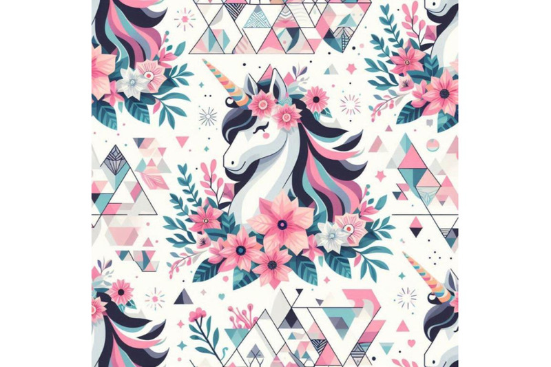 unicorn-with-flowers