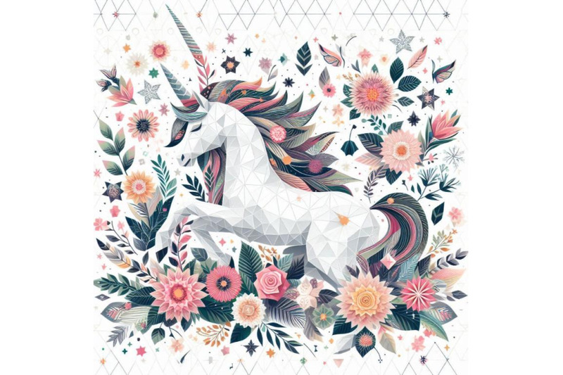 unicorn-with-flowers