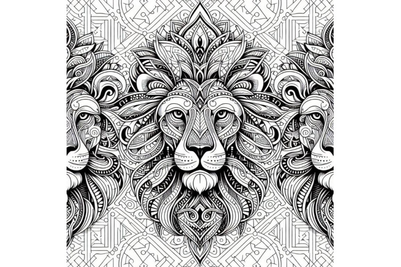 beautiful-decorative-lion