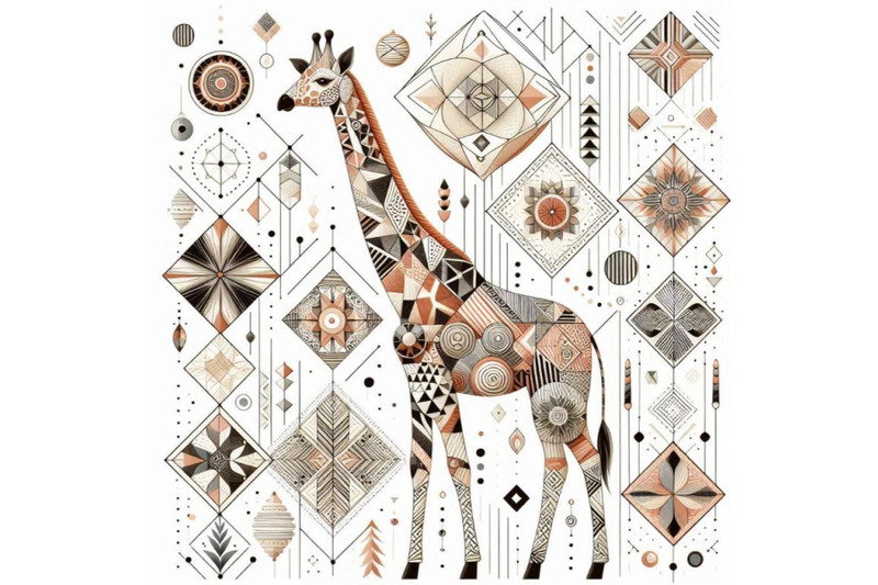 beautiful-decorative-giraffe