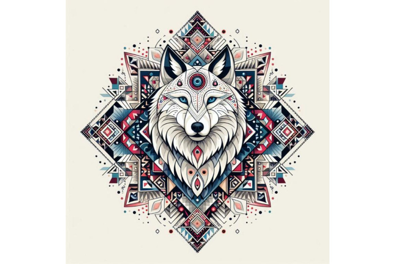 beautiful-decorative-wolf