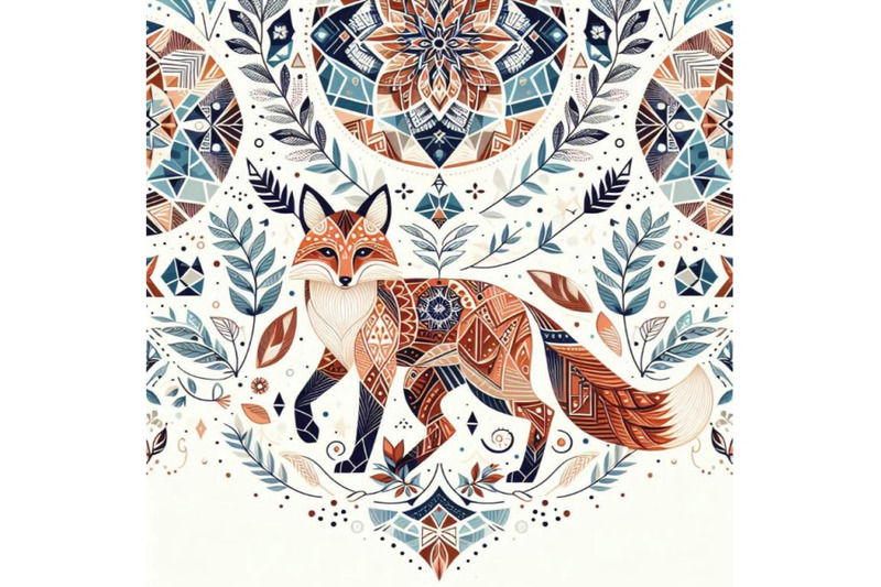 beautiful-decorative-fox