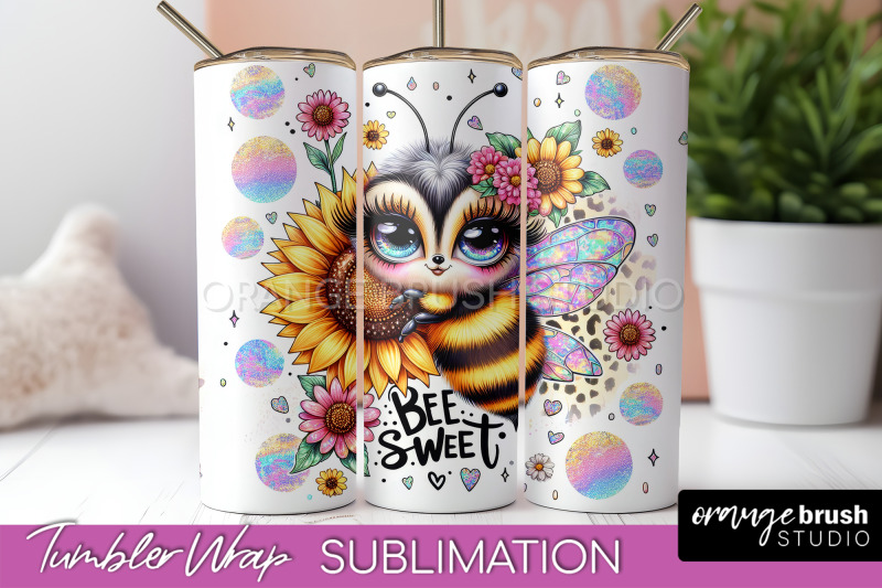 bee-tumbler-wrap-inspirational-quote-tumbler-sublimation