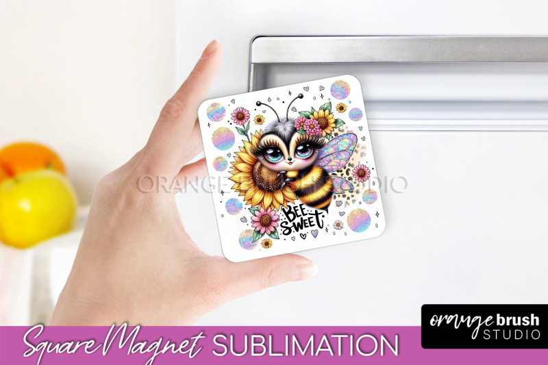 bee-magnet-sublimation-cute-bee-quote-magnet-design