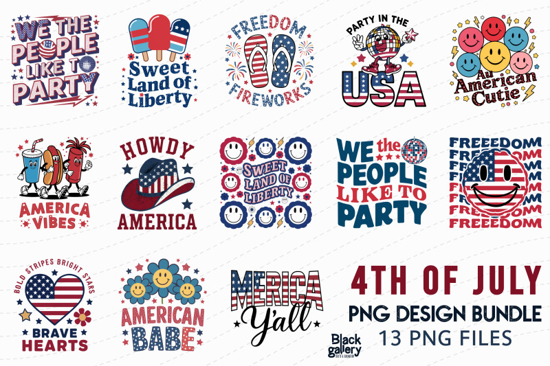 4th-of-july-png-bundle