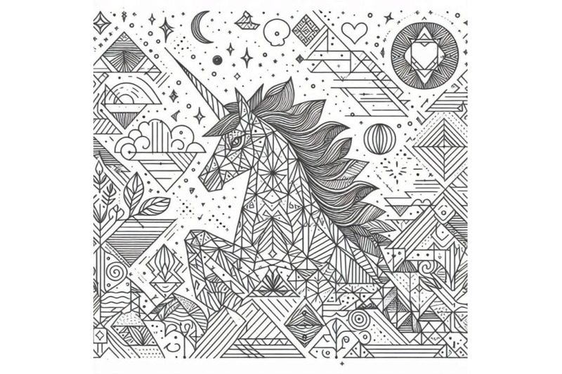 unicorn-line-art-for-children