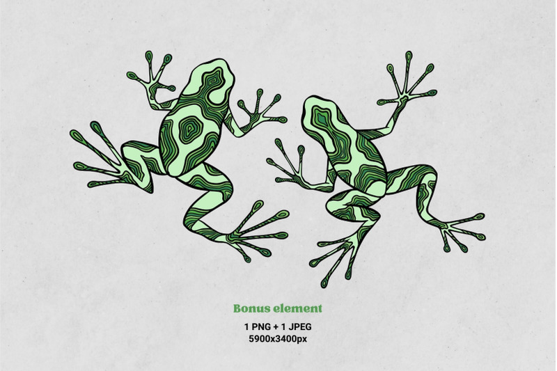 magic-frogs-line-art-patterns