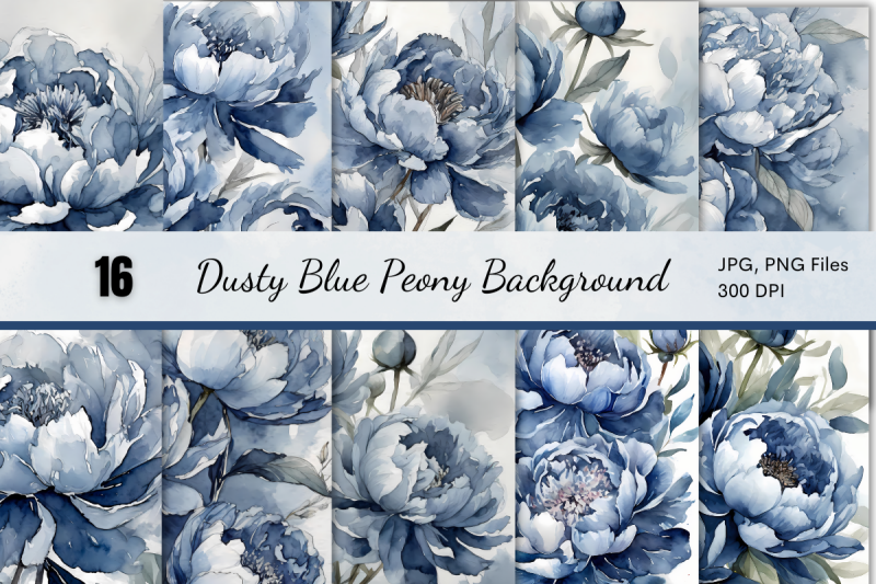 dusty-blue-peony-floral-background