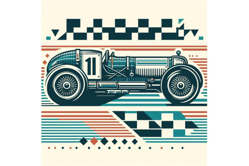 retro-race-car-vintage-vector-symbo