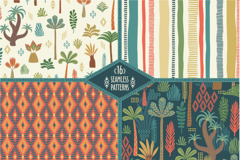 boho-palms-patterns-amp-elements