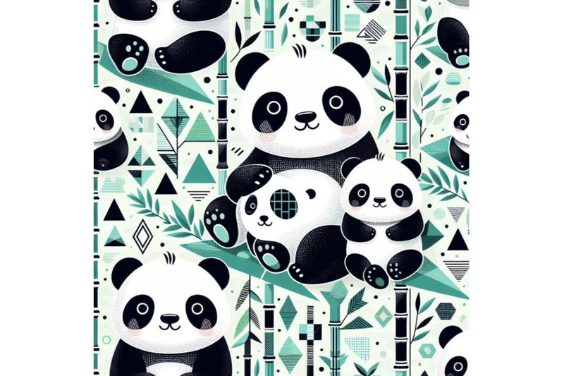 pandas-asia-cute-panda-family-and