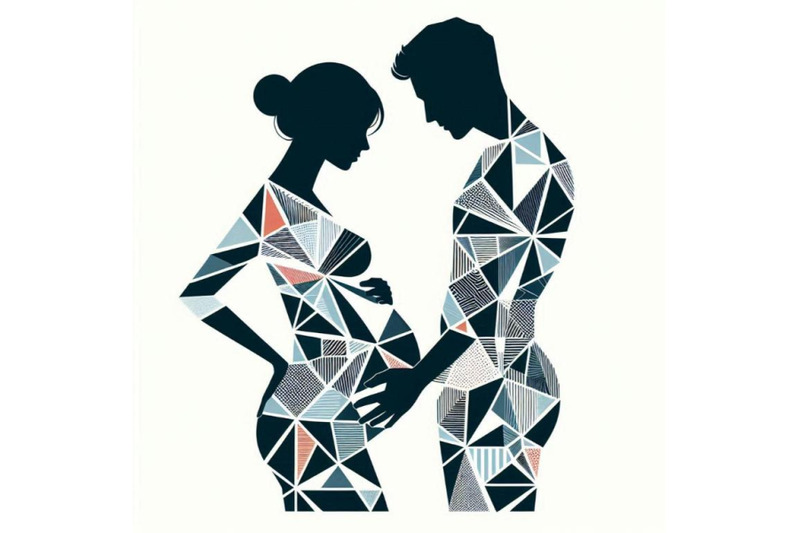 silhouette-of-pregnant-woman-with-a