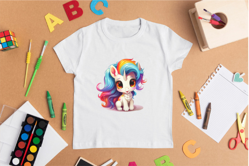 bundle-of-rainbow-animals-tshirt-sticker