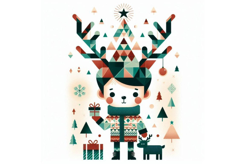 boy-with-deer-christmas