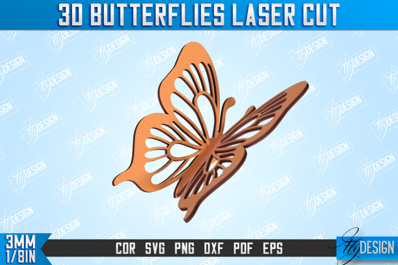 3d-butterflies-summer-design-decorative-butterflies-cnc-file