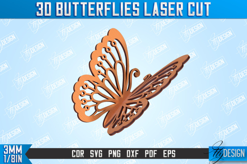 3d-butterflies-summer-design-decorative-butterflies-cnc-file