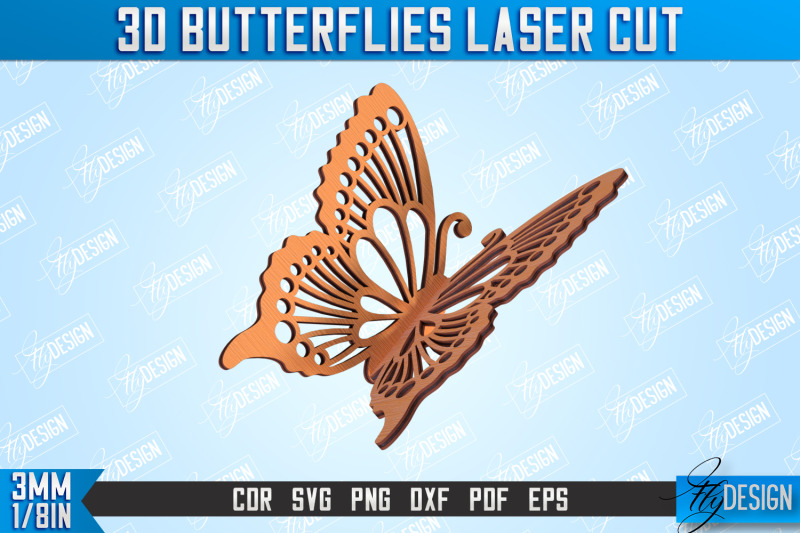 3d-butterflies-summer-design-decorative-butterflies-cnc-file