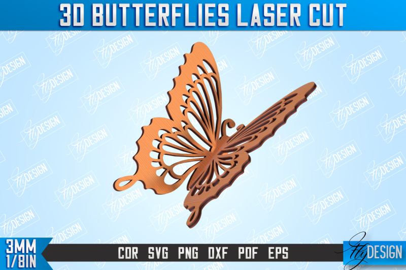 3d-butterflies-summer-design-decorative-butterflies-cnc-file