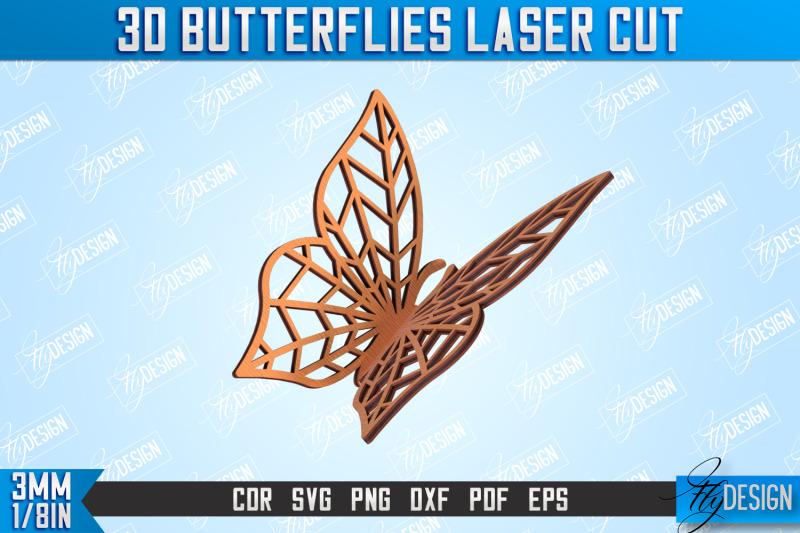 3d-butterflies-summer-design-decorative-butterflies-cnc-file