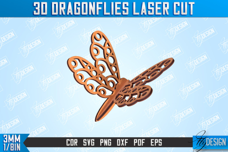 3d-dragonfly-summer-design-decorative-dragonfly-cnc-file