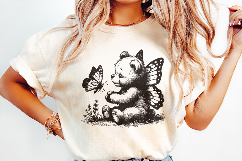 adorable-bear-with-butterfly-wings-png-vintage-animal-sketch-cute-self-care-amp-sarcastic-sayings-funny-tshirt-quotes-download