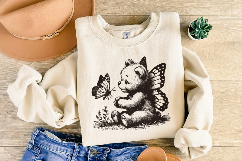 adorable-bear-with-butterfly-wings-png-vintage-animal-sketch-cute-self-care-amp-sarcastic-sayings-funny-tshirt-quotes-download