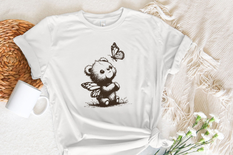 adorable-grizzly-bear-with-butterfly-wings-png-vintage-animal-sketch-cute-self-care-amp-sarcastic-sayings-funny-tshirt-quotes-download