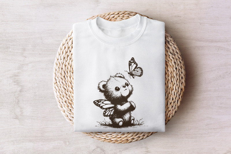 adorable-grizzly-bear-with-butterfly-wings-png-vintage-animal-sketch-cute-self-care-amp-sarcastic-sayings-funny-tshirt-quotes-download