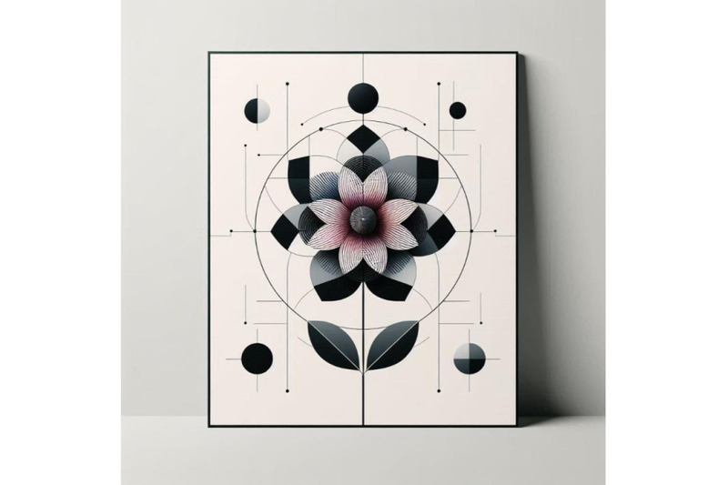 minimal-flower-poster