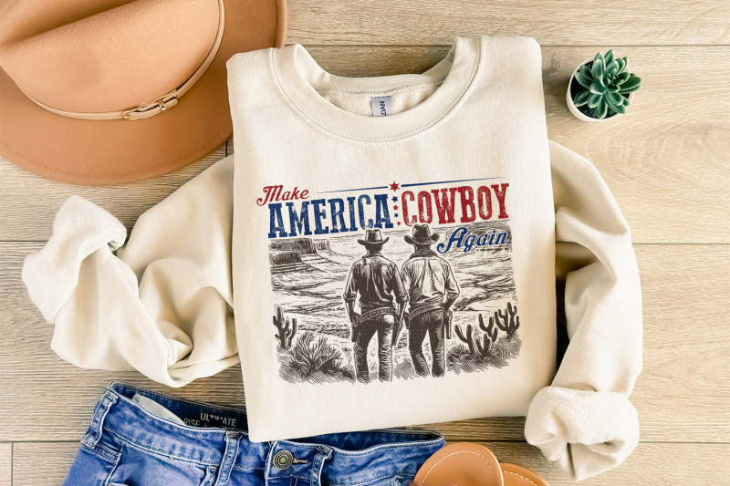 make-america-cowboy-again-png-western-4th-of-july-png-fourth-of-july-sublimation-designs-independence-day-country-retro-american-cowboy