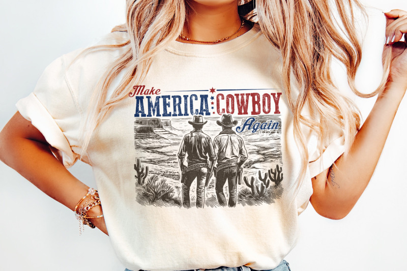 make-america-cowboy-again-png-western-4th-of-july-png-fourth-of-july-sublimation-designs-independence-day-country-retro-american-cowboy