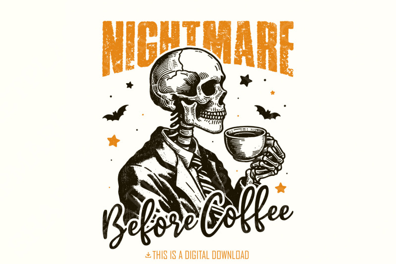 nightmare-before-coffee-png-retro-halloween-png-for-shirts-halloween-design-sublimation-download-fall-design-halloween-shirt-png