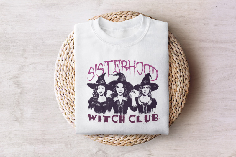 sisterhood-witch-club-png-retro-halloween-spooky-season-gothic-witchy-coquette-digital-sublimation-design-for-girls