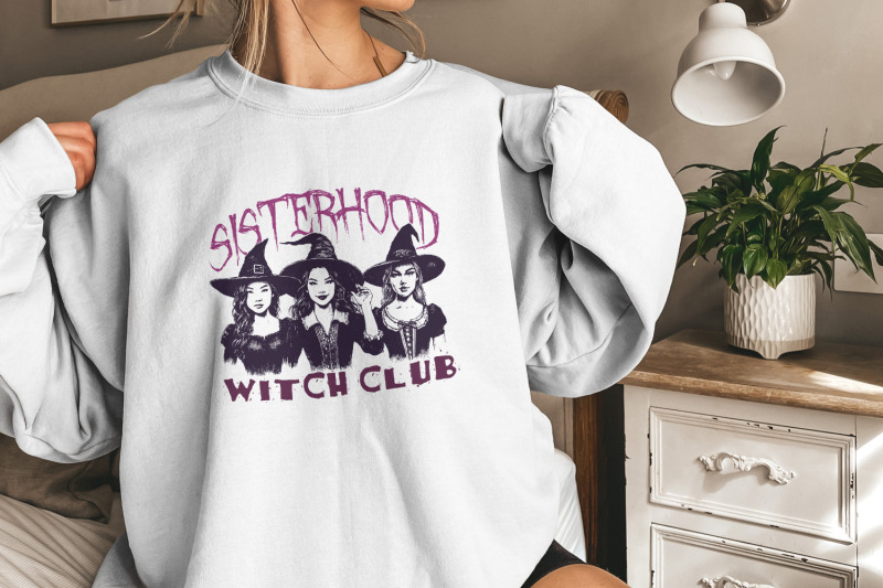 sisterhood-witch-club-png-retro-halloween-spooky-season-gothic-witchy-coquette-digital-sublimation-design-for-girls