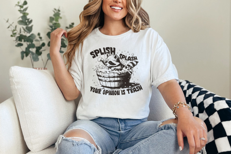 splish-splash-your-opinion-is-trash-png-funny-raccoon-sarcastic-shirt-design-adult-humor-trendy-dopamine-design-sublimation-png