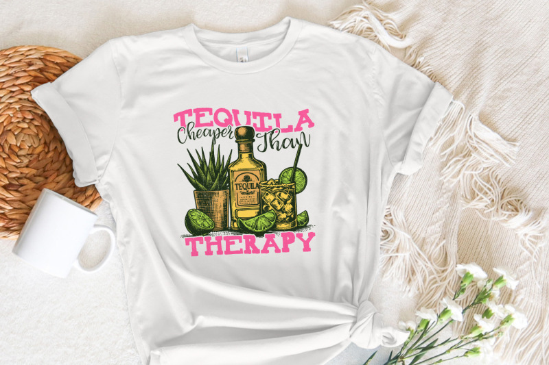 tequila-therapy-png-summer-tequila-sublimation-beach-vibes-retro-summer-cheaper-than-therapy-cinco-de-mayo-digital-download